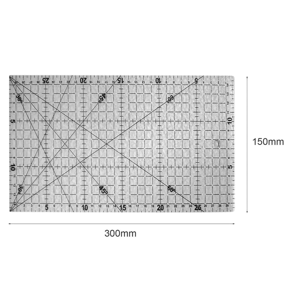 Multi-Functional Sewing Ruler for Quilting