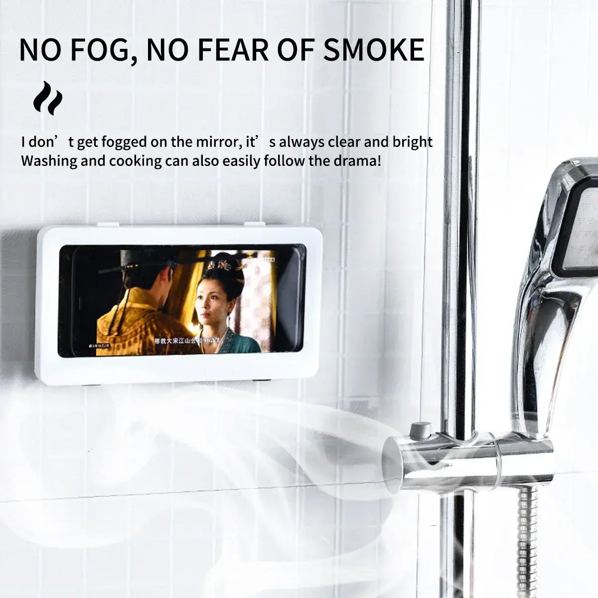 Waterproof Phone Holder for Bath & Shower