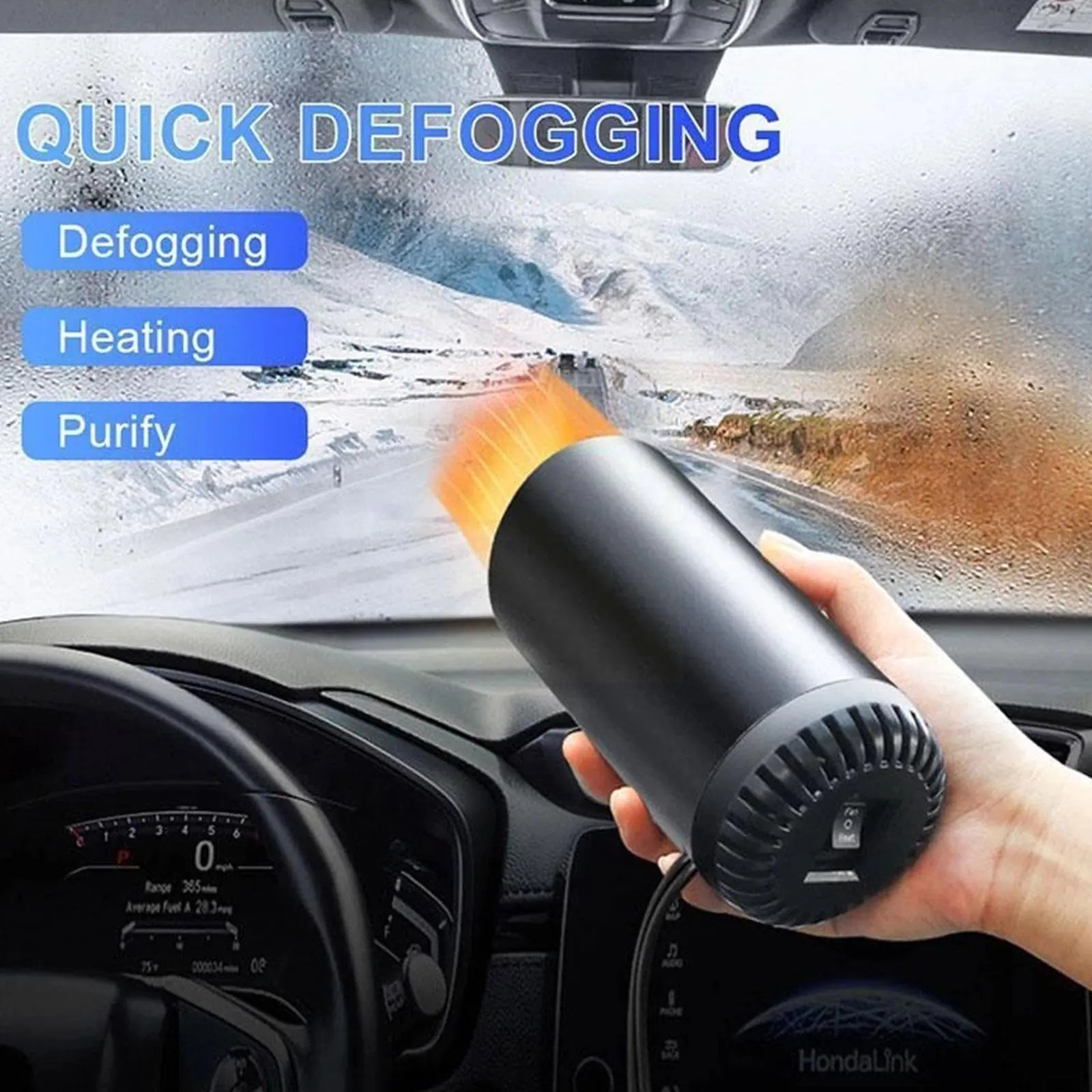 Portable Car Heater & Windshield Defroster
