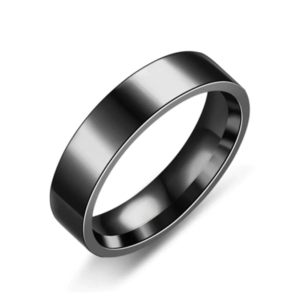 Tungsten Steel Couples Rings