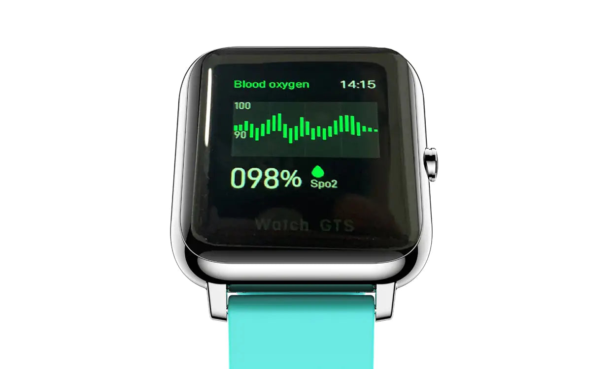 Oxitemp Smart Watch w Live Oximeter, Thermometer , Pulse Monitor, and Activity Tracker