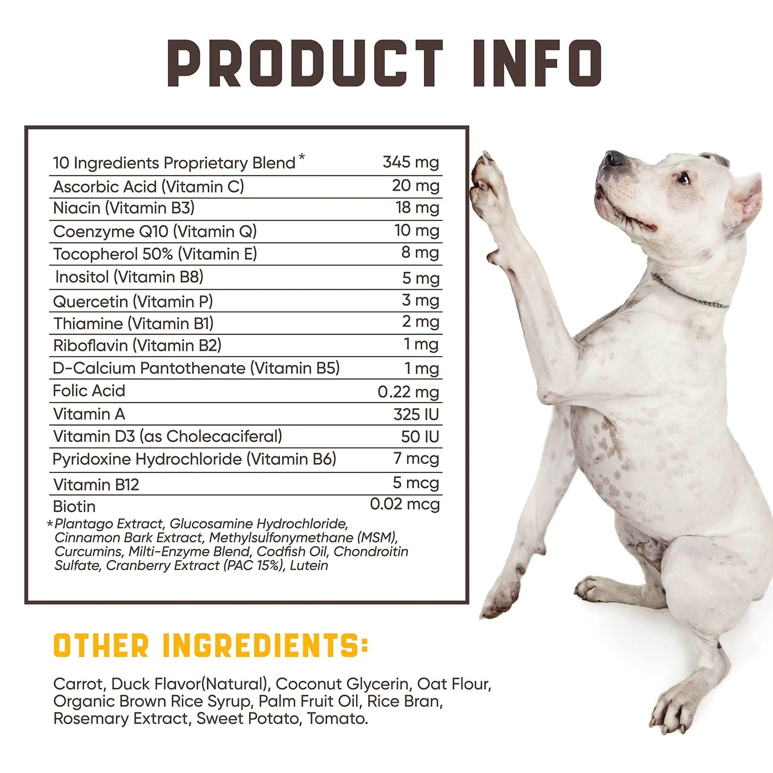 15-in-1 Dog Multivitamin Supplements