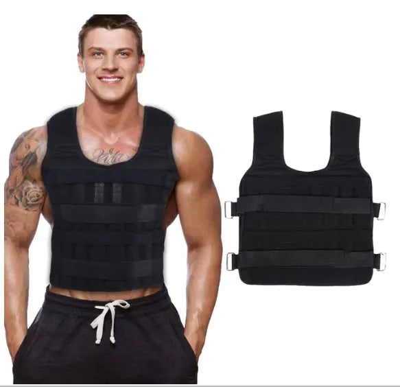 Adjustable 30kg Exercise Weight Vest