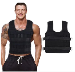 Adjustable 30kg Exercise Weight Vest
