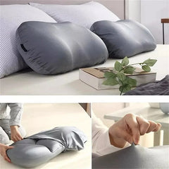 3D Neck Micro-Airball Pillow: Deep Sleep Washable Headrest