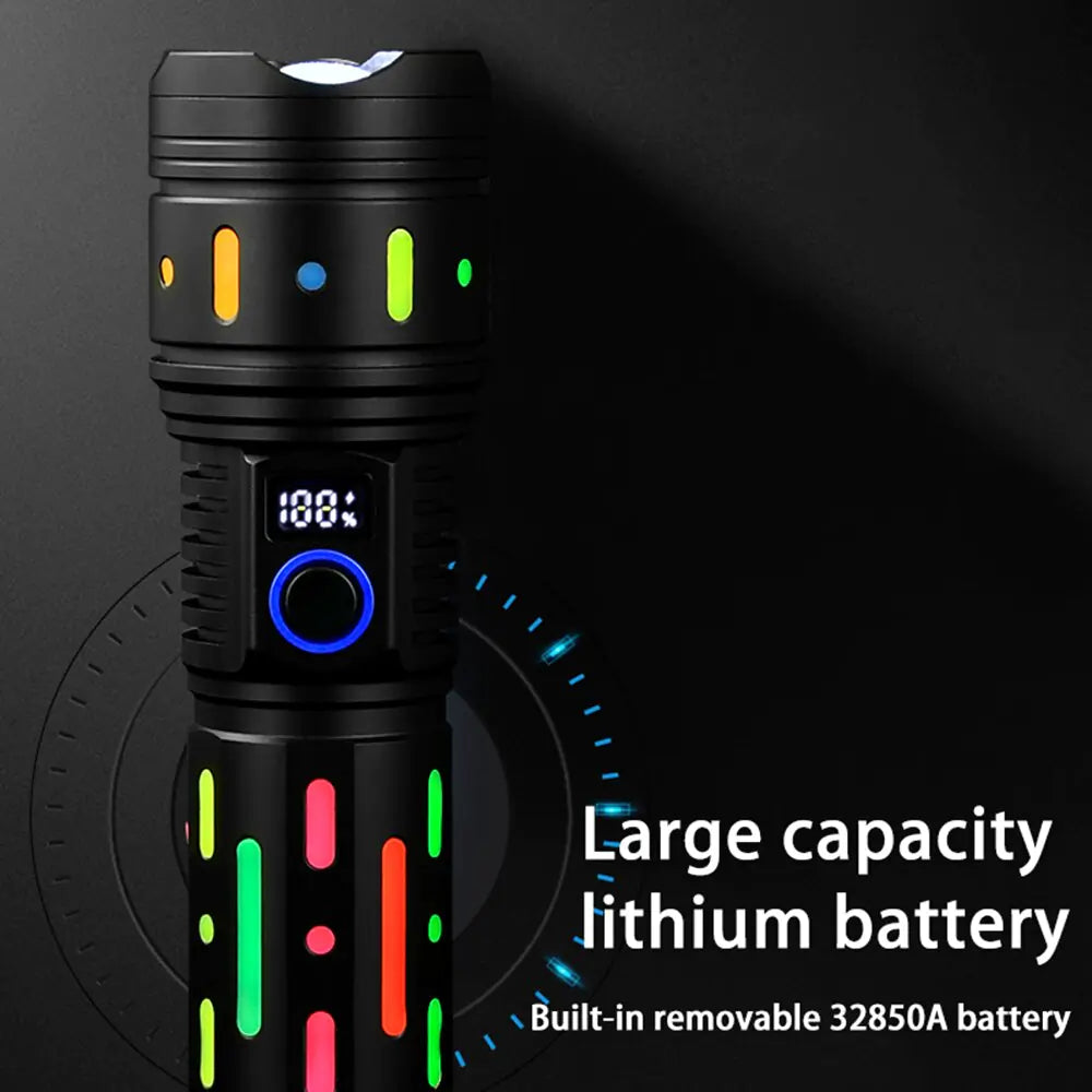 High-Power Ultra-Bright Flashlight