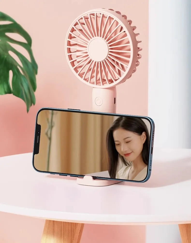 Small Ultra-Quiet Handheld Fan