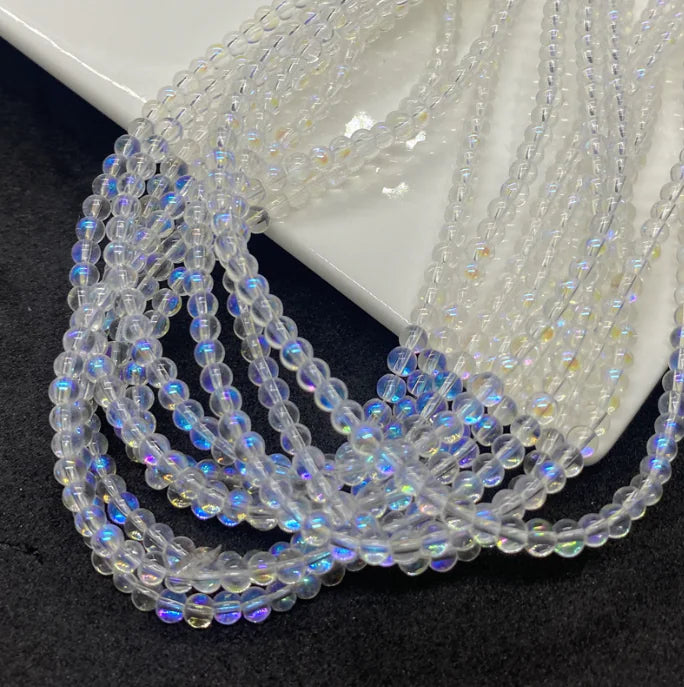 Mystic Aura Quartz Loose Gemstone Beads