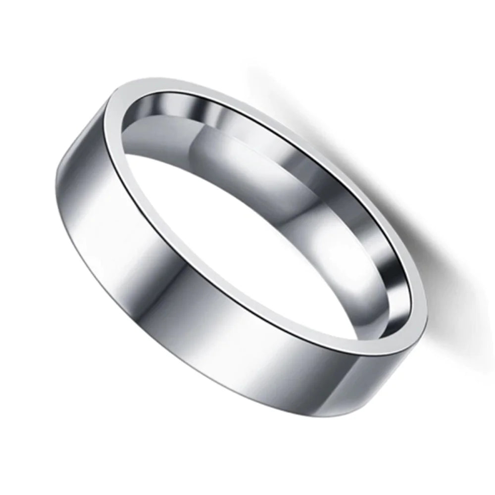 Tungsten Steel Couples Rings