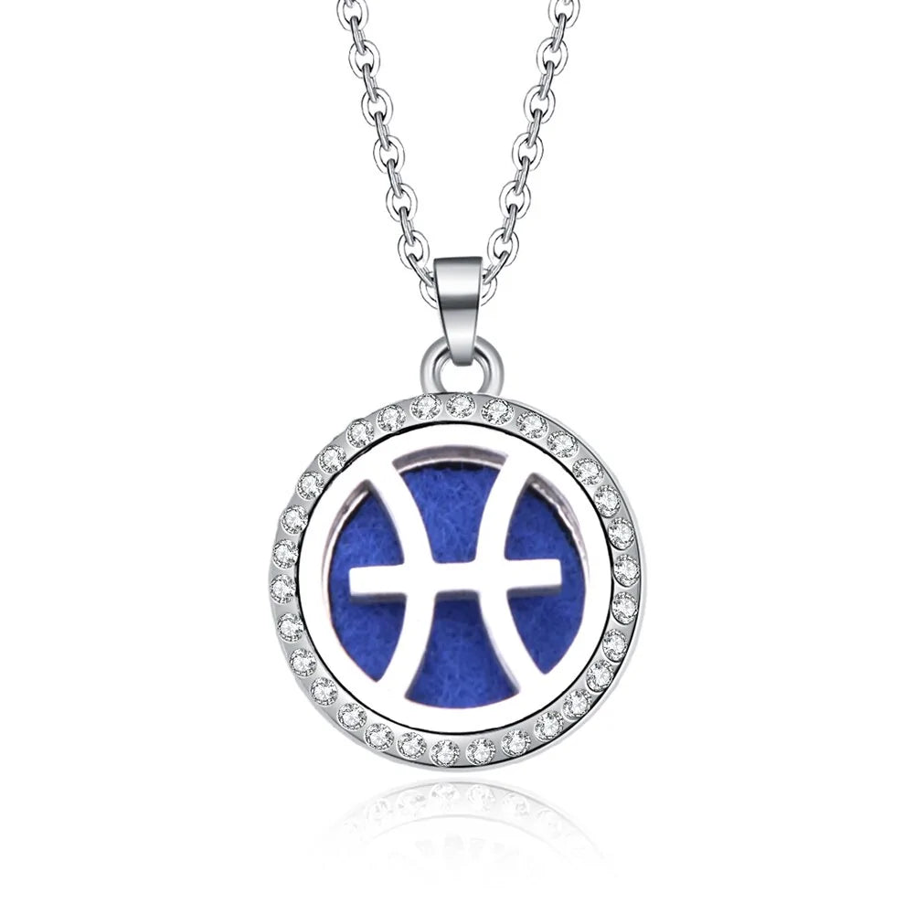 Aroma Oil Diffuser Perfume Necklace