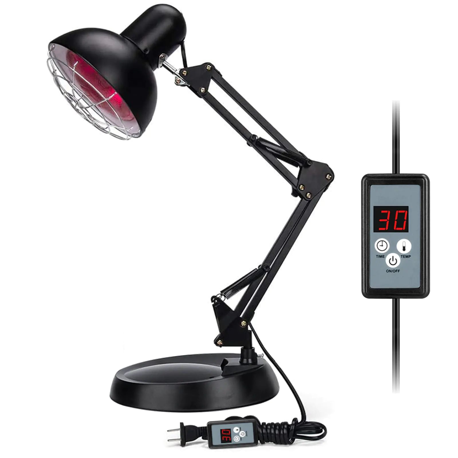 150W Near-Infrared & Red Light Therapy Heat Lamp