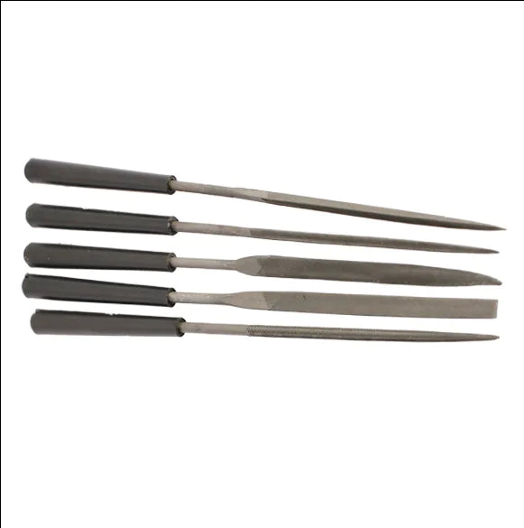 5-Piece Needle File Set for Crafts Carving