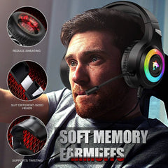 Gaming Headset w Microphone Light