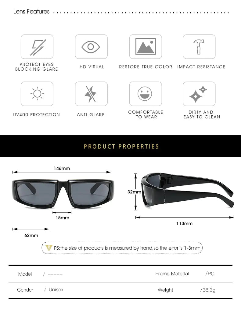 Steampunk Cycling Sunglasses