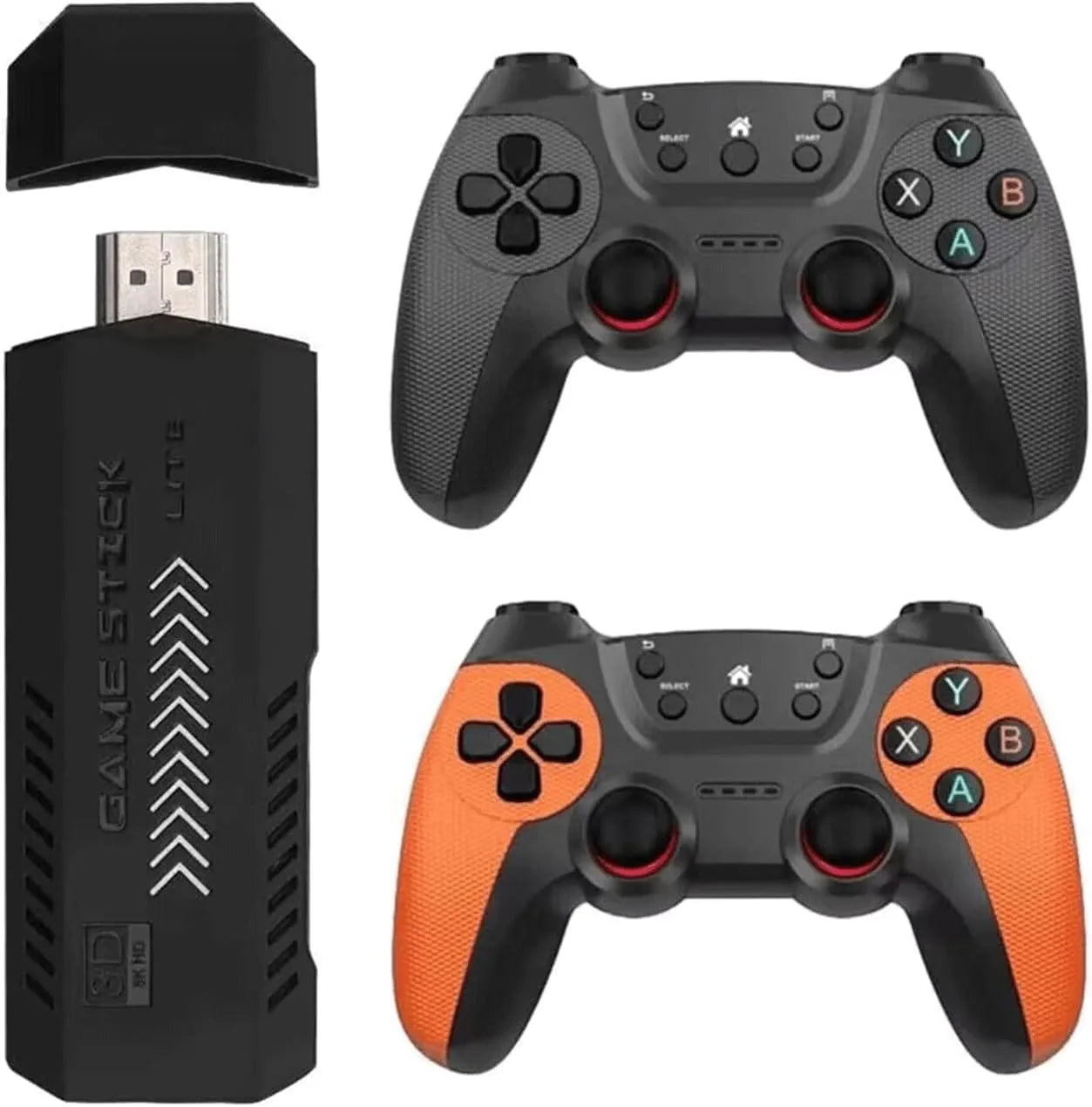 X2 Ultra Retro Game Stick 4K w Plug & Play Video Gaming Console