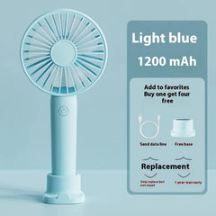 Small Ultra-Quiet Handheld Fan