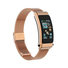 Waterproof Smart Fitness Tracker w Heart Rate Monitor