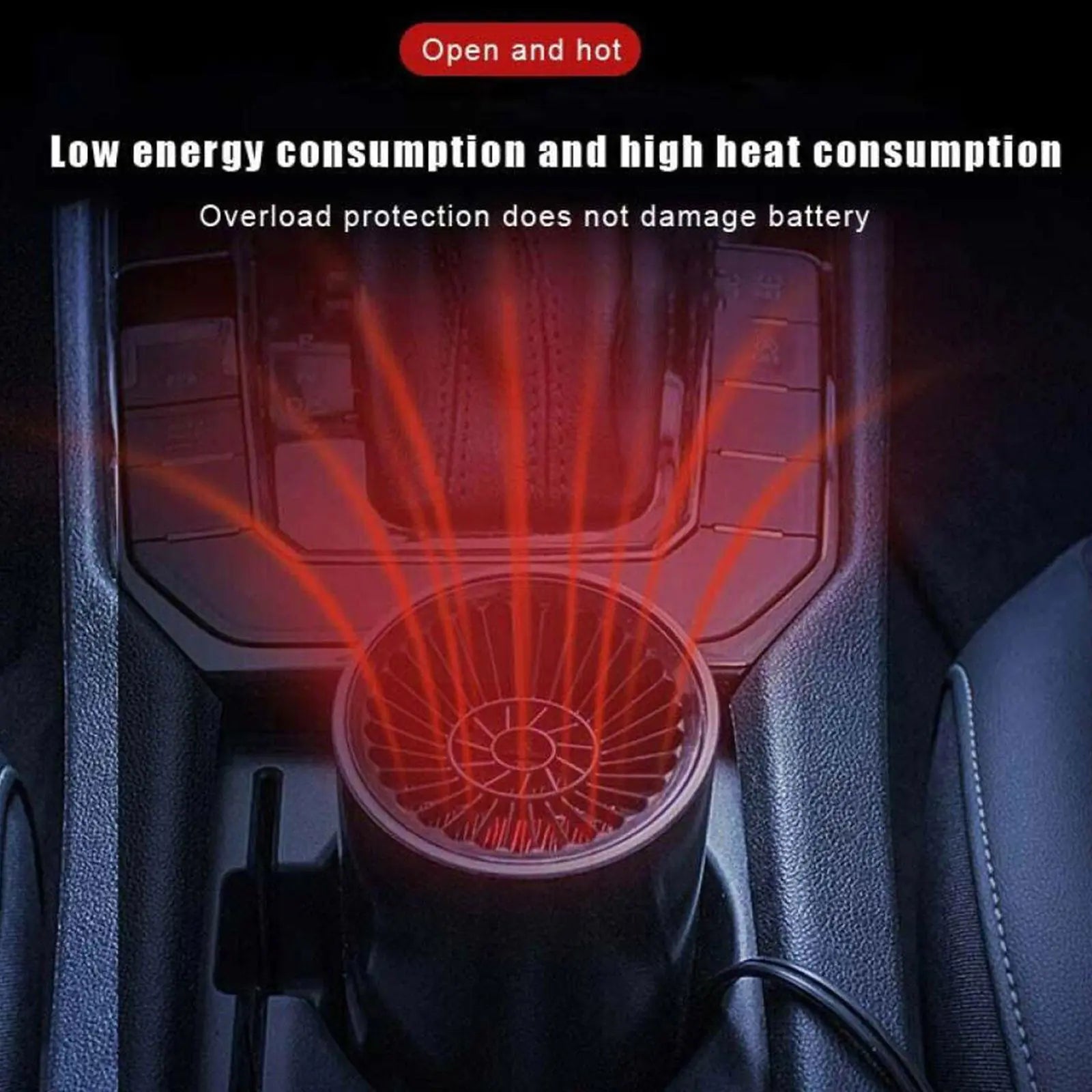 Portable Car Heater & Windshield Defroster