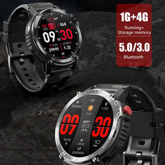 Active Lifestyle Smart Watch w Massive Data Storage