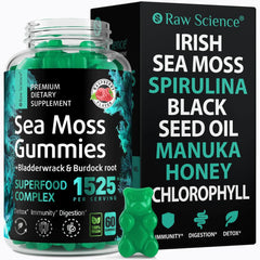 Irish Sea Moss Gummies for Detox & Thyroid Support