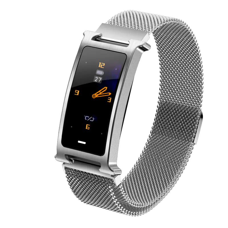 Waterproof Smart Fitness Tracker w Heart Rate Monitor