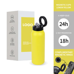 Magnetic Lid Water Bottle