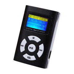 Metal Clip MP3 Player w LCD Screen