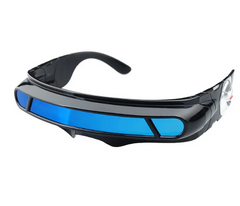 Neon Velocity Wraparound Sport Shades