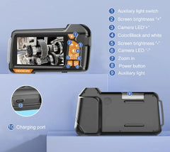 Handheld Single Lens Endoscope
