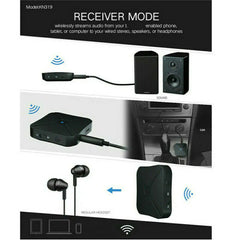 2-in-1 Bluetooth Transmitter-Receiver A2DP Wireless Adapter for TV Home Stereo