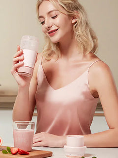 Electric Single-Serving Juice Blender Cup
