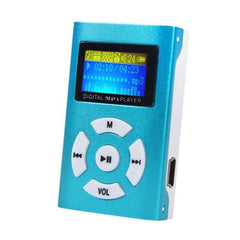 Metal Clip MP3 Player w LCD Screen