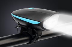 Rechargeable Bicycle Headlight & Horn