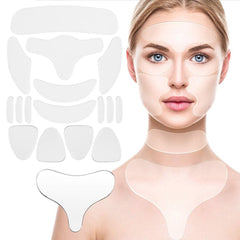 Reusable Anti-Wrinkle Facial and Chest Skin Patches