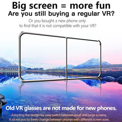 3D VR Smartphone Headset w 120° Vision Field