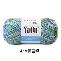 Cotton Hand-Knitted Yarn