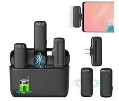 Wireless Lavalier Microphone J11/J13 w Charging Case
