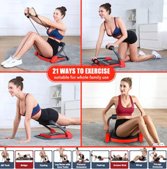 Compact 21-Exercise Total Home Body Gym