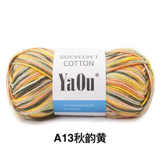 Cotton Hand-Knitted Yarn