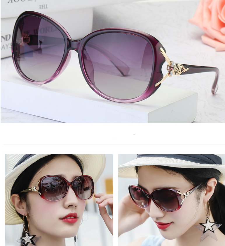 Korean-Style UV Protection Polarized Sunglasses