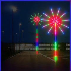 LED Sound-Controlled Meteor Shower Light Strip