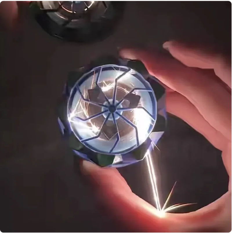 LED Fireworks Gyro Fidget Spinner