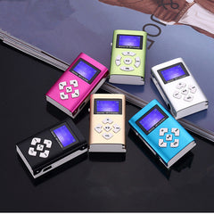 Metal Clip MP3 Player w LCD Screen