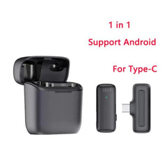 Wireless Lavalier Microphone J11/J13 w Charging Case