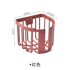 Multipurpose Bathroom Tissue Holder & Storage Basket