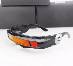 Neon Velocity Wraparound Sport Shades