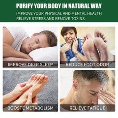 EELHOE Herbal Foot Patches for Stress Relief & Sleep Aid