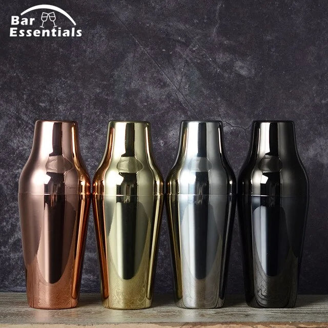 French Cocktail Shaker - 650ml Stainless Steel