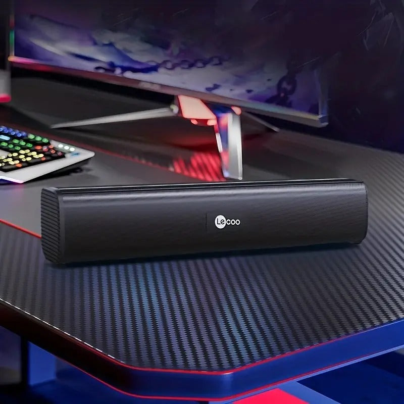 Lecoo 3D Soundbar w Subwoofer for Laptops
