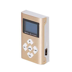 Metal Clip MP3 Player w LCD Screen